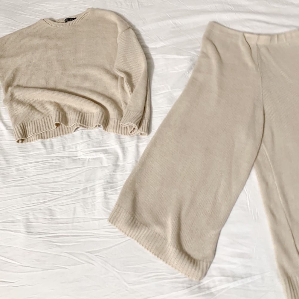 NASTY GAL matching knitted sweater set